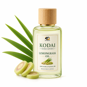 Aceite de Limoncillo de Tamil Nadu 100% Puro y Natural de Primera Calidad, Destilado al Vapor, Multifuncional para el Cuidado de la Piel, Kodai Global Export - Product Image 1