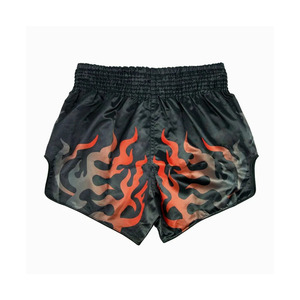 Pantalones Cortos de Muay Thai con Estampado, Pantalones de Kickboxing de Satén Premium, Unisex, para Entrenamiento de Artes Marciales, Corte Alto, Ropa Deportiva - Product Image 5