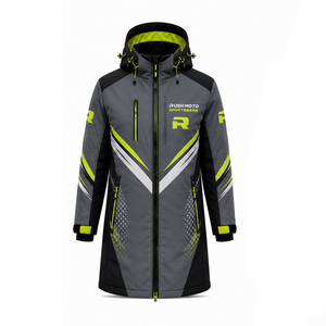 Chaquetas largas de invierno para hombre, ropa casual textil, ropa exterior cálida, venta al por mayor, diseño personalizado, proveedor a granel, bajo MOQ. - Product Image 4