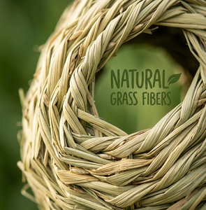 Juguete Ecológico de Hierba Marina para Mascotas Pequeñas, Túnel de 17 cm, Escondite para Hámsters, Conejos, Cobayas y Aves, Juguete de Hierba Natural - Product Image 5