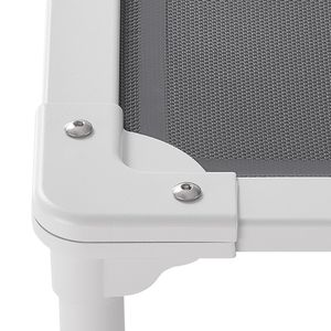 Lettino Rialzato Portatile per Cani con Telaio in Alluminio e Rete Traspirante in Textilene per Cani di Taglia Grande, Letto Rialzato per Uso Interno - Product Image 4