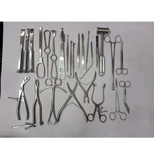 Juego de Instrumentos Quirúrgicos Ortopédicos Básicos de 25 Piezas de Azicon: Pinzas para Sujetar Huesos, Cinceles, Osteótomos, Elevadores, Retractores - Product Image 4