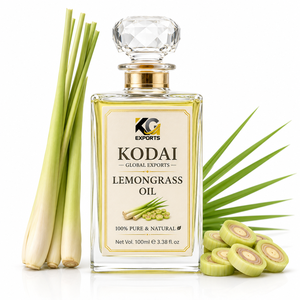Huile de citronnelle Kodai 100% pure, huile essentielle naturelle à base de plantes pour les soins de la peau et l'aromathérapie - Product Image 1