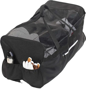 Breathable Mesh Sports Duffel <b>Bag</b> Large Capacity Gym Travel <b>Bag</b> Waterproof Football <b>Training</b> Equipment <b>Bag</b> with Shoe Compartment - Product Image 1