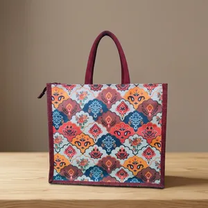 Sac de créateur 12x12x5 pouces, élégant, réutilisable, pour le shopping, avec un grand espace de rangement, idéal pour la mode, les cadeaux, les voyages et l'usage quotidien - Product Image 4