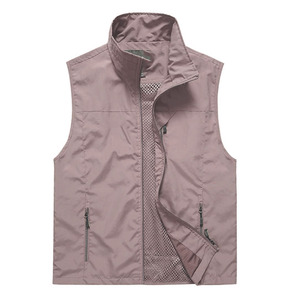 Chaleco Deportivo de Malla Transpirable para Senderismo y Camping, Estilo Único, Diseño Personalizado, Chaleco Sin Mangas para Hombre - Product Image 1