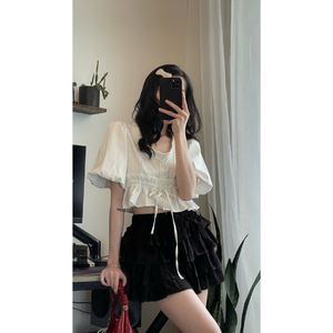 Falda Mini Casual de Verano para Mujer, Talla Grande, en Stock, 100% Algodón Orgánico, Hecho en Vietnam, Fabricante, Muestra Gratis, MOQ Bajo - Product Image 4