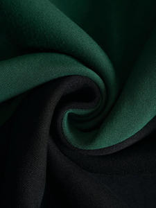 Sudadera de Hombre con Bloques de Color, Cuello Redondo, Tejida, Manga Larga, para Otoño, Diseño Verde y Negro - Product Image 6
