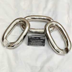 Eslabones de Cadena Metálica con Colores Cromados, Eslabones de Cadena de Resina a Granel, Colores y Tamaños Personalizables, Regalos Decorativos para el Hogar con Perlas - Product Image 5