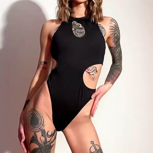 Women Athletic <b>Pole</b> <b>Dance</b> Bodysuit Breathable Stretch Slim Fit Jumpsuit Comfortable High Quality Bodysuits Customized - Product Image 1