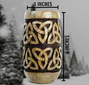 Taza de Té de Madera Natural Sólida, Lujosa, Clásica, Ecológica y Apta para Microondas, para Beber Té, Café y Vino - Product Image 4