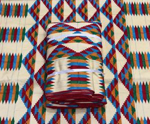 Tela de Algodón con Diseño Geométrico, Textil Tejido con Patrón Vintage para Decoración del Hogar - Product Image 3