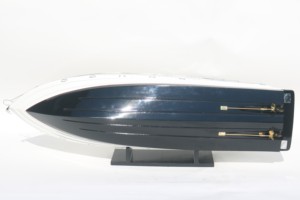 PRINCESS 60 Handcrafted Painted Wooden Modern <b>Yacht</b> Model Freestanding for Home Decor Thanksgiving Gift - Product Image 6