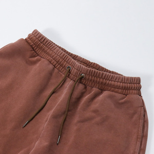 Pantalones de chándal de algodón de pierna ancha para mujer de talla grande, cintura media con cordón, color liso, longitud completa, ajuste holgado, otoño - Product Image 3