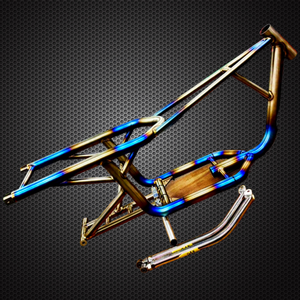 Taiwan Manufactured Titanium Motorcycle Frame for Custom Racing Builds - Product Image 6