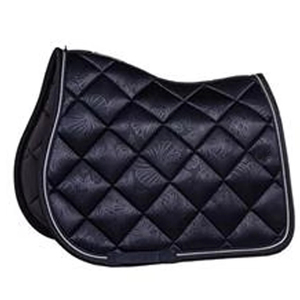 Tapis de selle d'équitation respirants en satin pour le dressage, rembourrés en laine et coton, fabriqués au Pakistan pour l'équitation et le saut d'obstacles - Product Image 6