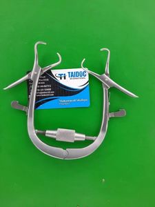 Retractor Quirúrgico Manual de Acero Inoxidable de Alta Calidad, Retractor de Tiroides y Vaginal de 15 cm, Premium - Product Image 1