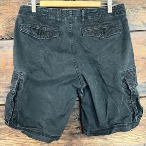 Pantalones Cortos Cargo de Lona Tejida para Hombre, Cintura Media, con Cierre de Cremallera, Secado Rápido, Logotipo y Colores Personalizados - Product Image 3