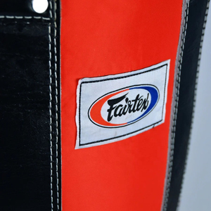 Fair tex <b>Boxing</b> Training Bag Red Black PU Durable Sand Filled Lace-up Closure Adult Use Made With Premium Quality Leather - Product Image 3