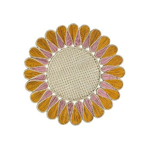 OEM Accepted Latest <b>Placemat</b> 2026 Scalloped Rattan <b>Placemats</b> <b>for</b> Dining <b>Table</b> Boho Rattan Charger Plates Customize from Vietnam - Product Image 6