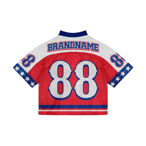 Camiseta de Fútbol Transpirable y Ligera para Hombre, Manga Corta, Absorbe la Humedad, Diseño Personalizable, Impresión de Logotipo Personalizado OEM - Product Image 2