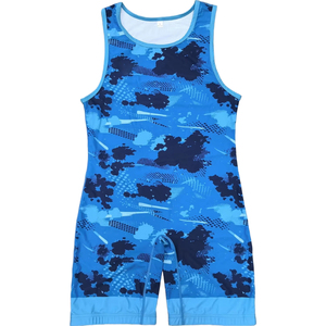 Traje de Lucha Libre Personalizado para Mujer, Transpirable, Elástico, de Spandex y Poliéster, de Una Pieza, para Competencia de Artes Marciales - Product Image 3