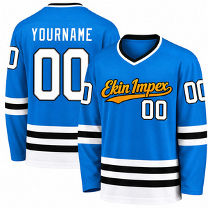 Ekin Impex Patchs en twill sublimé couleur pour maillot de hockey sur glace, broderie de logo personnalisée pour uniforme de hockey sur glace - Product Image 1