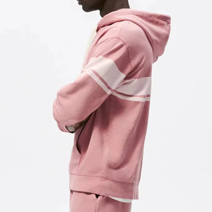 New Factory Rate Heavy Weight 100% Cotton Fleece Solid Breathable Oversized Hoodie with <b>for</b> <b>Men</b> Winter - Product Image 3