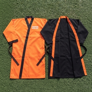 Robe de Compétition de Boxe Personnalisée, Tenue d'Arts Martiaux, Robe de Combat en Satin Professionnelle Légère, Robe de Championnat de Boxe - Product Image 6