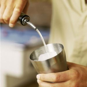 High Quality Classic Bar Tool Steel Olive Oil Vinegar <b>Wine</b> Bottle Liquor Speed Spout Pourer Dispenser with Rubber Dust Cover - Product Image 4