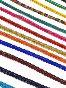 Cinta Trenzada de Poliéster 100% Ecológica de 14 mm para Sombreros, Vestidos, Disfraces, Manualidades, Decoración y Costura Textil - Product Image 4