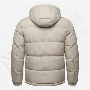 Veste polaire personnalisée à la mode pour homme Veste brillante Vestes en duvet - Product Image 3