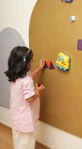 Pizarra Magnética para Decoración de Habitaciones Infantiles, Pizarra de Pared y Tablero de Actividades Educativas para Decoración de Habitaciones Infantiles - Product Image 5