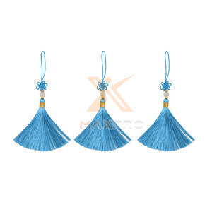 Borlas de Hilo de Poliéster/Nylon de Alta Calidad al por Mayor, Tamaño y Color Personalizados, MOQ Bajo, en Stock - Product Image 2