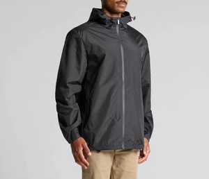 Veste coupe-vent sur mesure pas chère, veste coupe-vent décontractée tendance, manteau pour homme, vêtements d'extérieur printemps automne, veste coupe-vent unie - Product Image 6