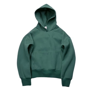 Sudaderas con Capucha Lisas, Personalizables con Logotipo, 100% Algodón, Gruesas, Oversize, con Hombros Caídos, para Hombre, Estilo Urbano - Product Image 6