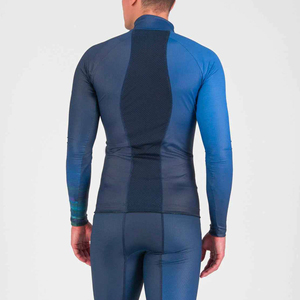 เสื้อจักรยานแขนสั้นแบบสปอร์ตสั่งทำจากโรงงานสำหรับผู้ชาย-ผ้าสแปนเด็กซ์/โพลีเอสเตอร์ยืดหยุ่น ระบายอากาศได้ดี ไซส์พลัส - Product Image 2