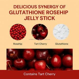 Brillo de la piel rosa mosqueta Jelly Stick belleza oral suplemento antioxidante de Corea - Product Image 2