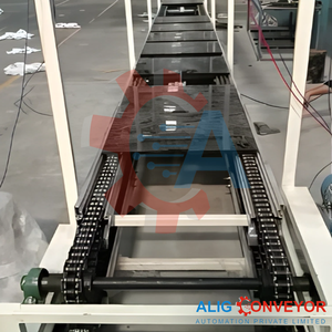 ALIG CONVEYOR Fabricante y Exportador de Transportadores de Cadena Automáticos de Todos los Tipos, 440V, Capacidad de 100Kg/ft - Product Image 1