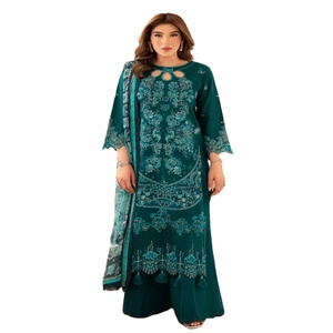 <b>Eid</b> Sale Indian and <b>Pakistani</b> Heavy Embroidery Work <b>Dresses</b> <b>Pakistani</b> and Indian Salwar Kameez Three Piece Saari for Women - Product Image 1