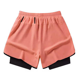 Shorts d'été pour hommes style urbain coupe ajustée imperméables respirants séchage rapide écologiques taille mi-haute avec cordon de serrage pour la course - Product Image 6