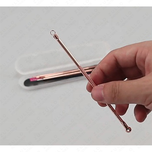 Professional 4 Pcs Facial Extraction <b>Tool</b> Set Stainless Steel Blackhead and Acne Remover Kit with Customized Label - Product Image 2