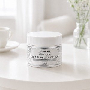 Crème de nuit hydratante, soin anti-rides, soin intensif de nuit, soin du visage anti-âge, crème réparatrice de la peau, crème de luxe pour le visage - Product Image 5
