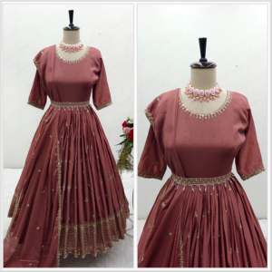 Vestido de fiesta de diseñador para mujer con Conjunto elegante Pent y Dupatta - Product Image 5
