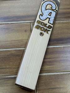 Bate de Críquet CA Sports Gold 20K Edición Fakhar Zaman, Madera de Sauce Inglesa, Duradero y Ligero, con Funda y Lámina Antideslizante de Agarre Adicional - Product Image 1
