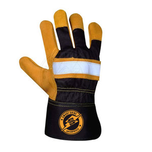Private Label Good <b>Material</b> Safety Gloves Customized Your Own Design New Arrival Safety Leather Gloves - Product Image 1
