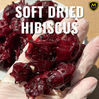 Premium Gedroogde Hibiscus Bloemen _ Natuurlijke Groothandelsvoorraad voor Importeurs