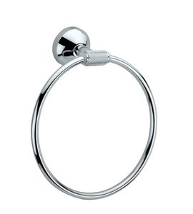 Anillo para toallas montado en la pared, de metal, antirust, accesorio moderno para baño - Product Image 1
