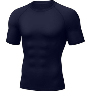 Custom Sportswear Rash Guard <b>Men</b> Long Sleeve <b>Compression</b> <b>Shirt</b> Breathable Quick Dry Outdoor Training Apparel - Product Image 1