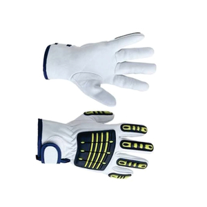 Guantes de Nitrilo Personalizados con Logotipo, 8mil/10mil, Duraderos, con Reforzado en los Nudillos, Puño de Seguridad, Protección Contra Impactos y Vibraciones TPR Nivel 1, Transpirables - Product Image 5